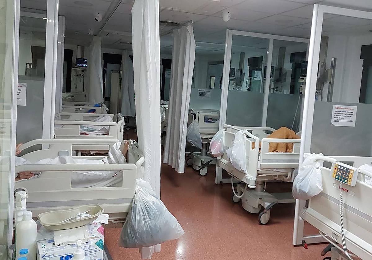 The Lorca hospital begins to refer patients to an agreement due to lack of beds Pledge Times